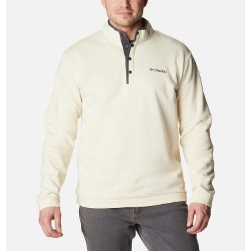 Columbia Men's Hart Mountain Embroidered Logo 1/2-Snap Sweatshirt - Size M